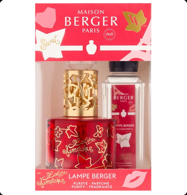 Maison Berger Sweet Lolita Lempicka Набор (аксессуар 1 шт + аромат для дома 250 мл) для женщин и мужчин