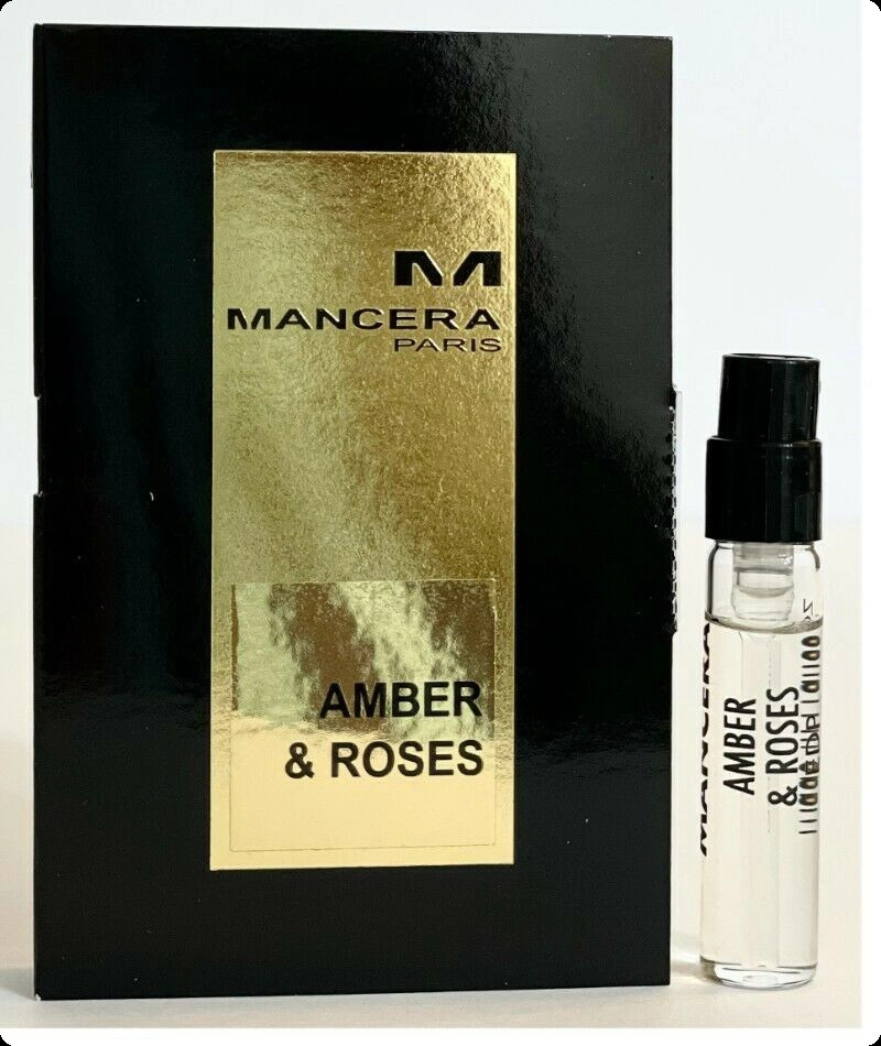 Миниатюра Mancera Amber and Roses Парфюмерная вода 2 мл - пробник духов