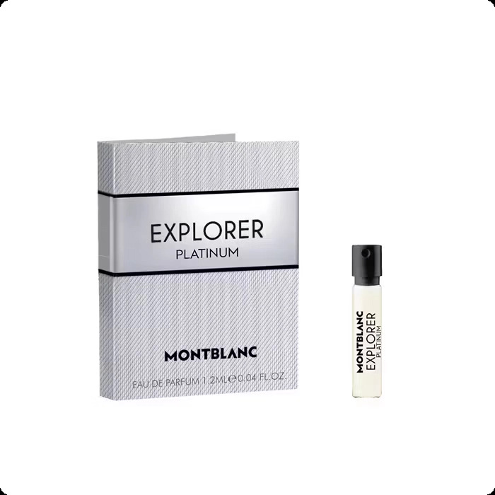 Миниатюра MontBlanc Explorer Platinum Парфюмерная вода 2 мл - пробник духов