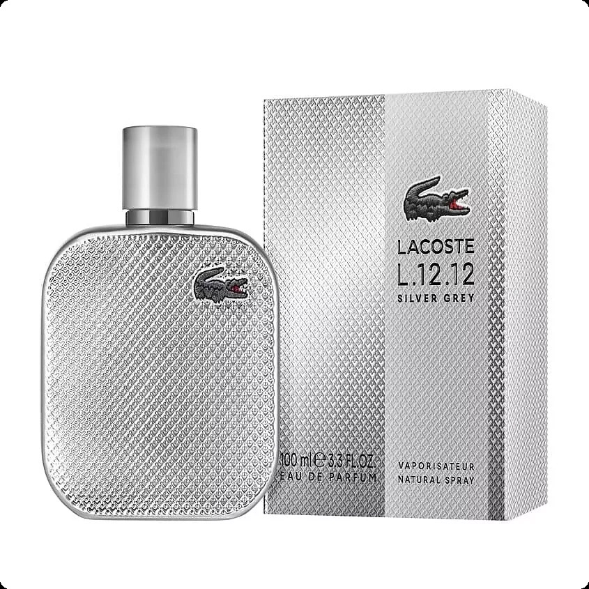 Lacoste L 12 12 Silver Grey Парфюмерная вода 100 мл для мужчин