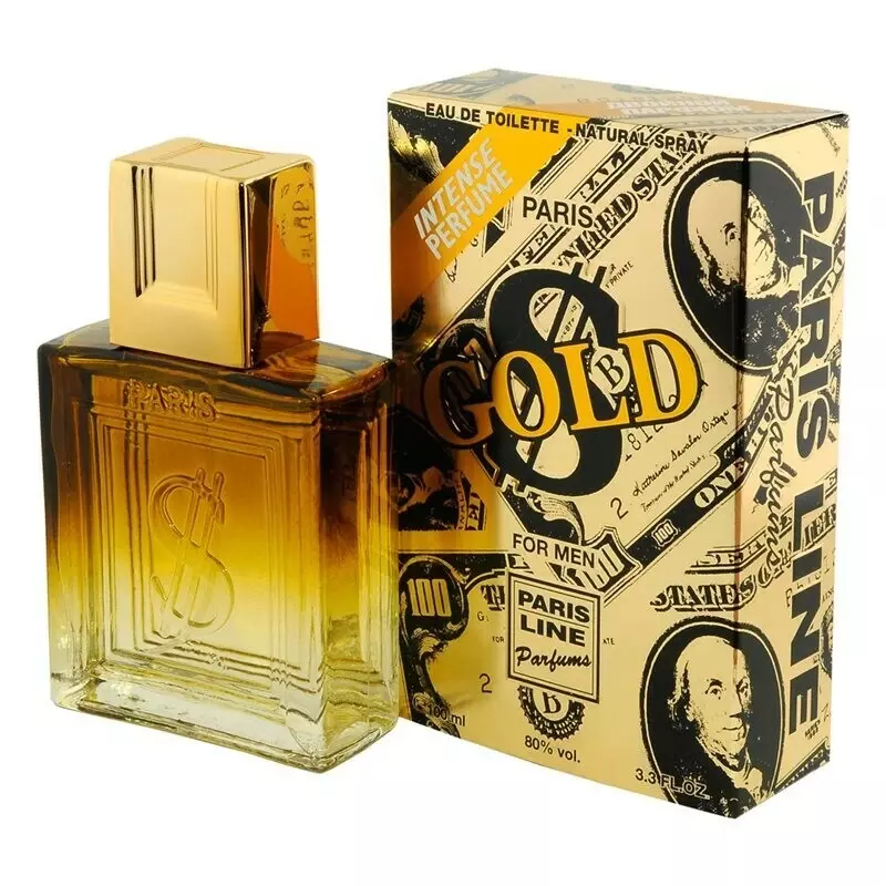 Dollar туалетная вода мужская 100мл. Туалетная вода Paris line Parfums Dollar Gold. Paris Elysees Parfums( Paris, New York). Dollar Gold intense Perfume (РФ) (Т/В, доллар Голд двойной Парфюм, муж, 100 мл), 720039.