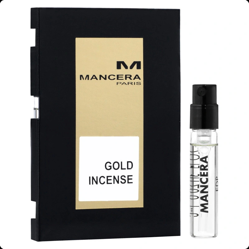 Миниатюра Mancera Gold Incense Парфюмерная вода 2 мл - пробник духов