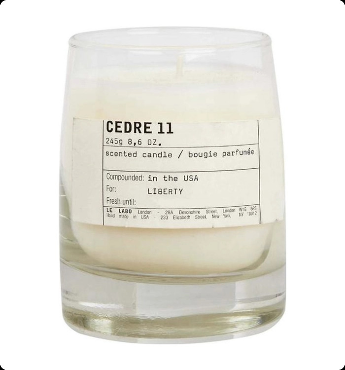 Le Labo Cedre 11 Home Fragrance Свеча 245 гр для женщин и мужчин