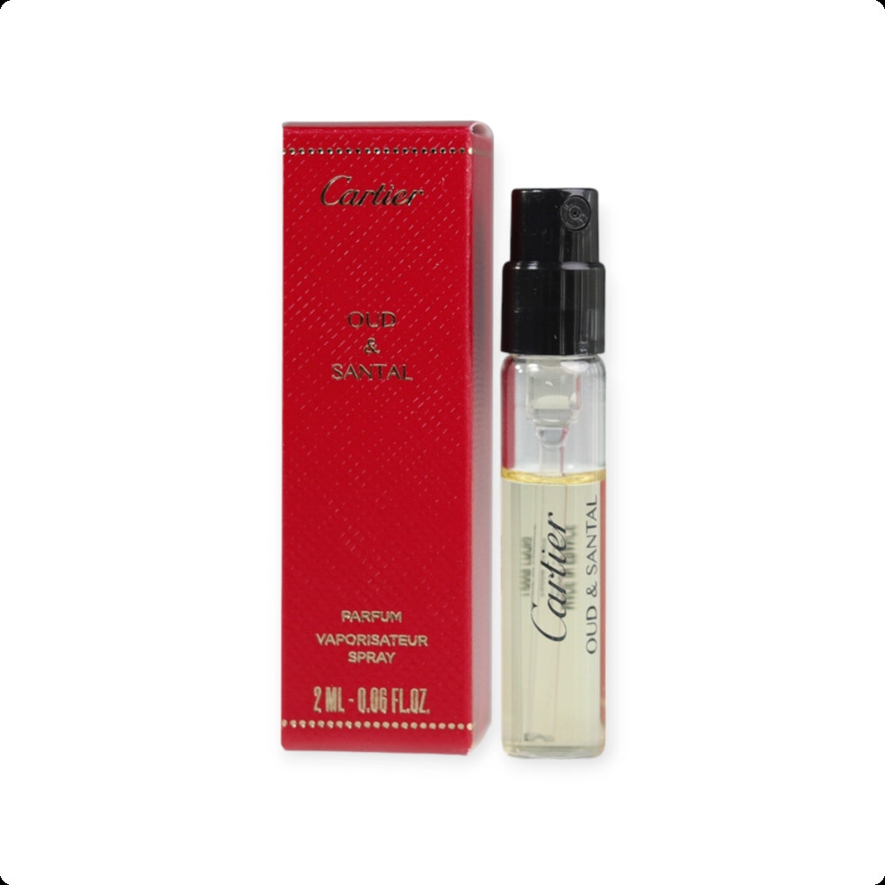 Миниатюра Cartier Oud and Santal Духи 2 мл - пробник духов