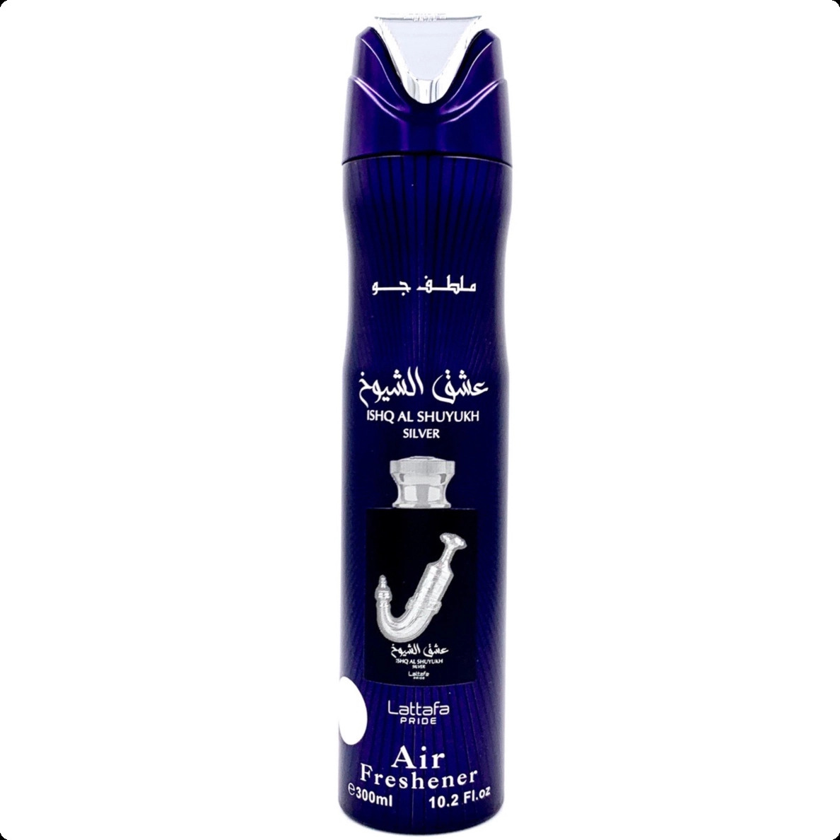 Lattafa Perfumes Ishq Al Shuyukh Silver Аромат для дома 300 мл для женщин и мужчин