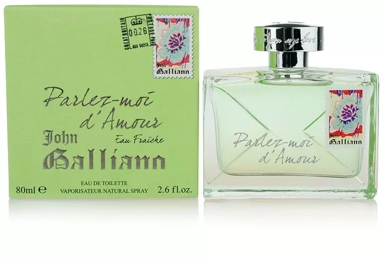 John galliano parlez. Туалетная вода John Galliano Parlez-moi d'amour Eau Fraiche. John Galliano Parlez-moi d"amour 80ml. Туалетная вода John Galliano Parlez-moi d'amour. Туалетная вода John Galliano Parlez-moi d'amour Eau Fraiche 80 мл.