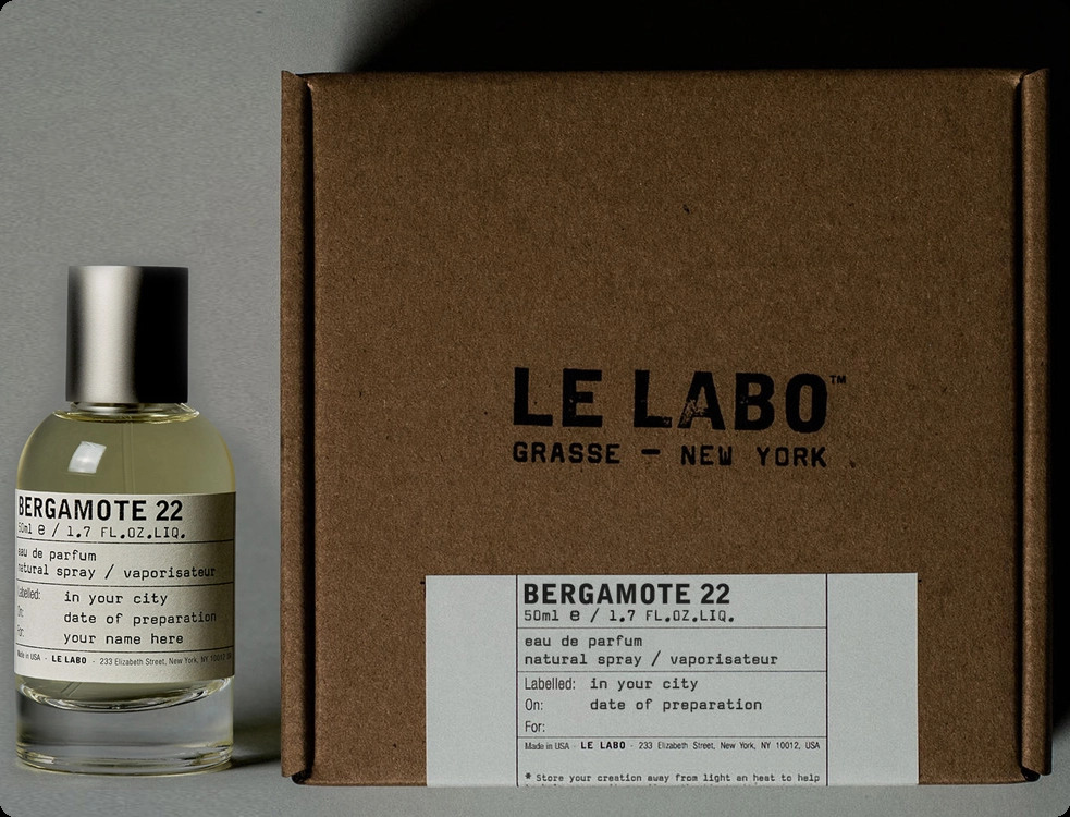 Le Labo Bergamote 22 Парфюмерная вода 50 мл для женщин и мужчин