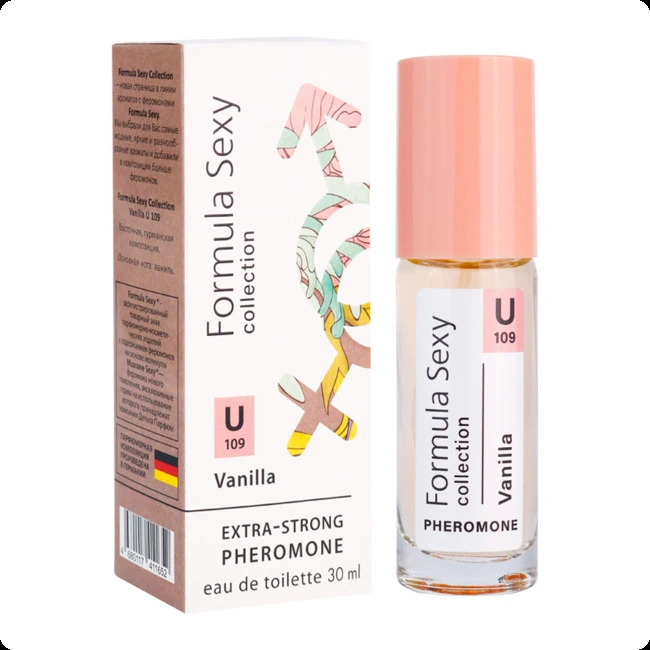 Дельта парфюм Формула секси ваниль 109 для женщин и мужчин