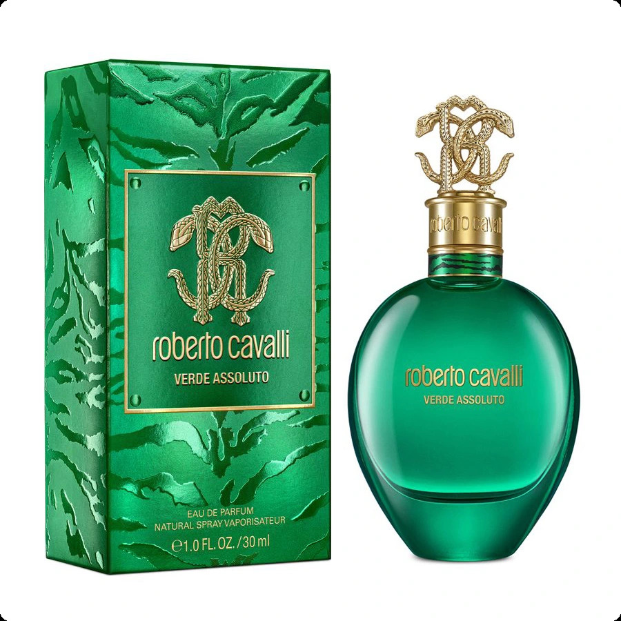Roberto Cavalli Verde Assoluto Парфюмерная вода 30 мл для женщин и мужчин