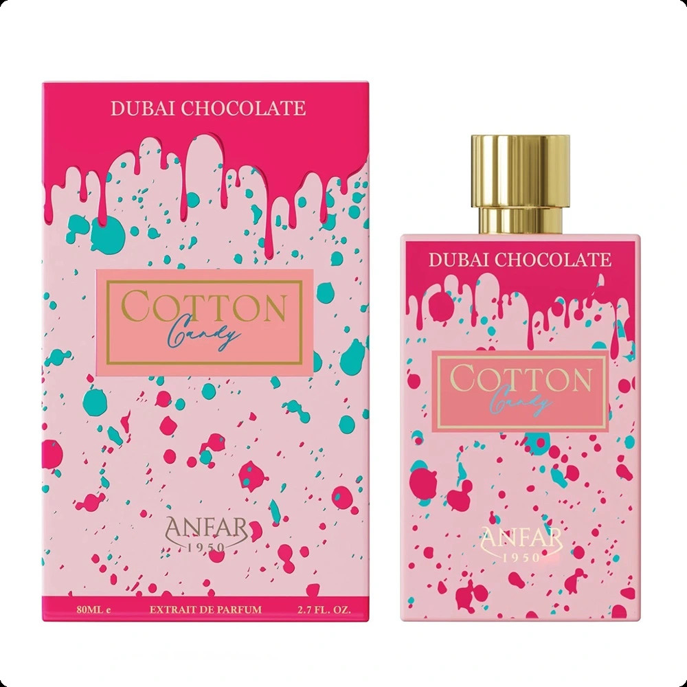 Анфар Дубай чоколат коттон кэнди для женщин