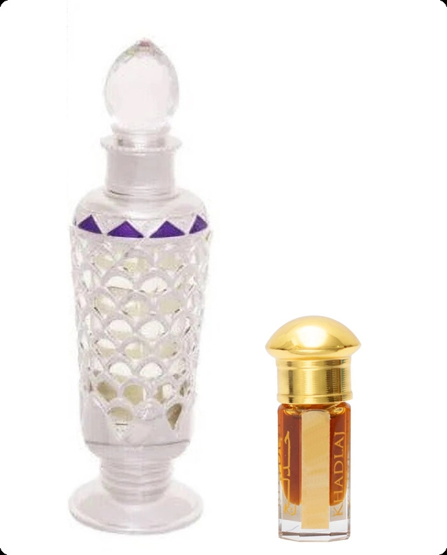 Khadlaj Perfumes Nagham Набор (масляные духи 18 мл + масляные духи 3 мл) для женщин и мужчин