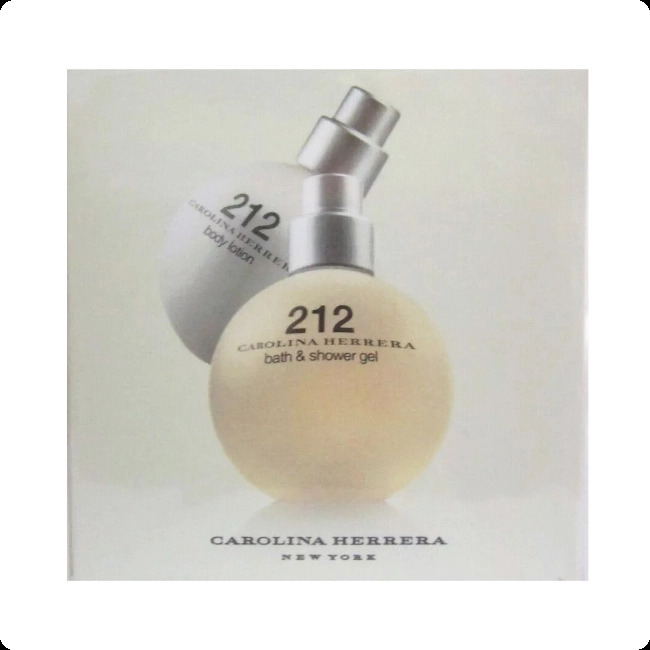 Carolina Herrera 212 Набор (гель для душа 50 мл + лосьон для тела 50 мл) для женщин