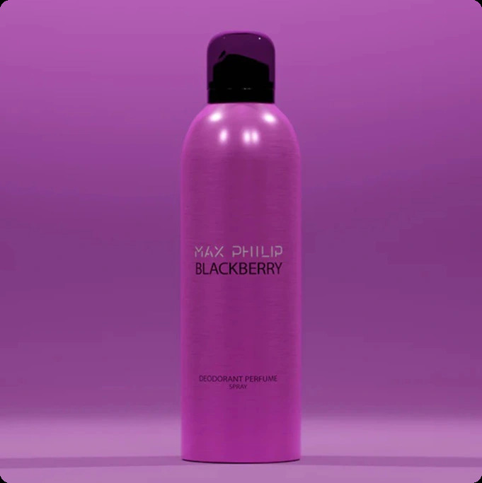 Max Philip Blackberry Дезодорант-спрей 200 мл для женщин и мужчин