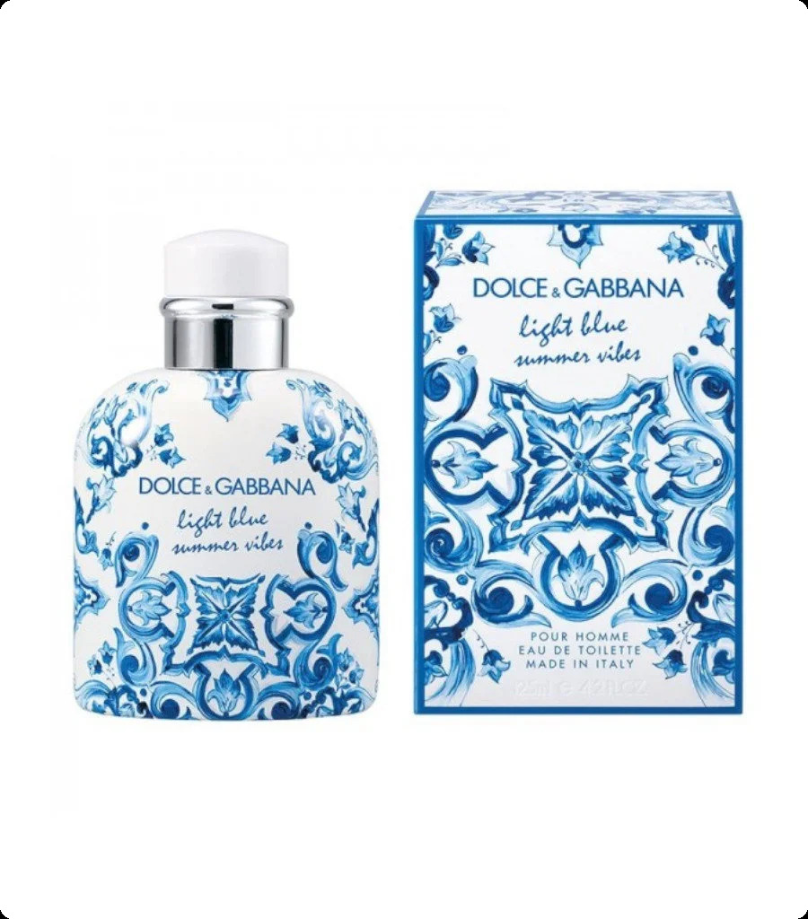 Dolce & Gabbana Light Blue Summer Vibes Pour Homme Туалетная вода 125 мл для мужчин