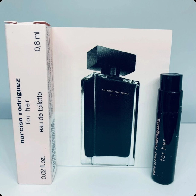 Миниатюра Narciso Rodriguez Narciso Rodriguez For Her Туалетная вода 0.8 мл - пробник духов