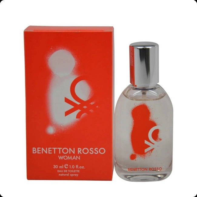 Benetton Rosso Woman Туалетная вода 30 мл для женщин