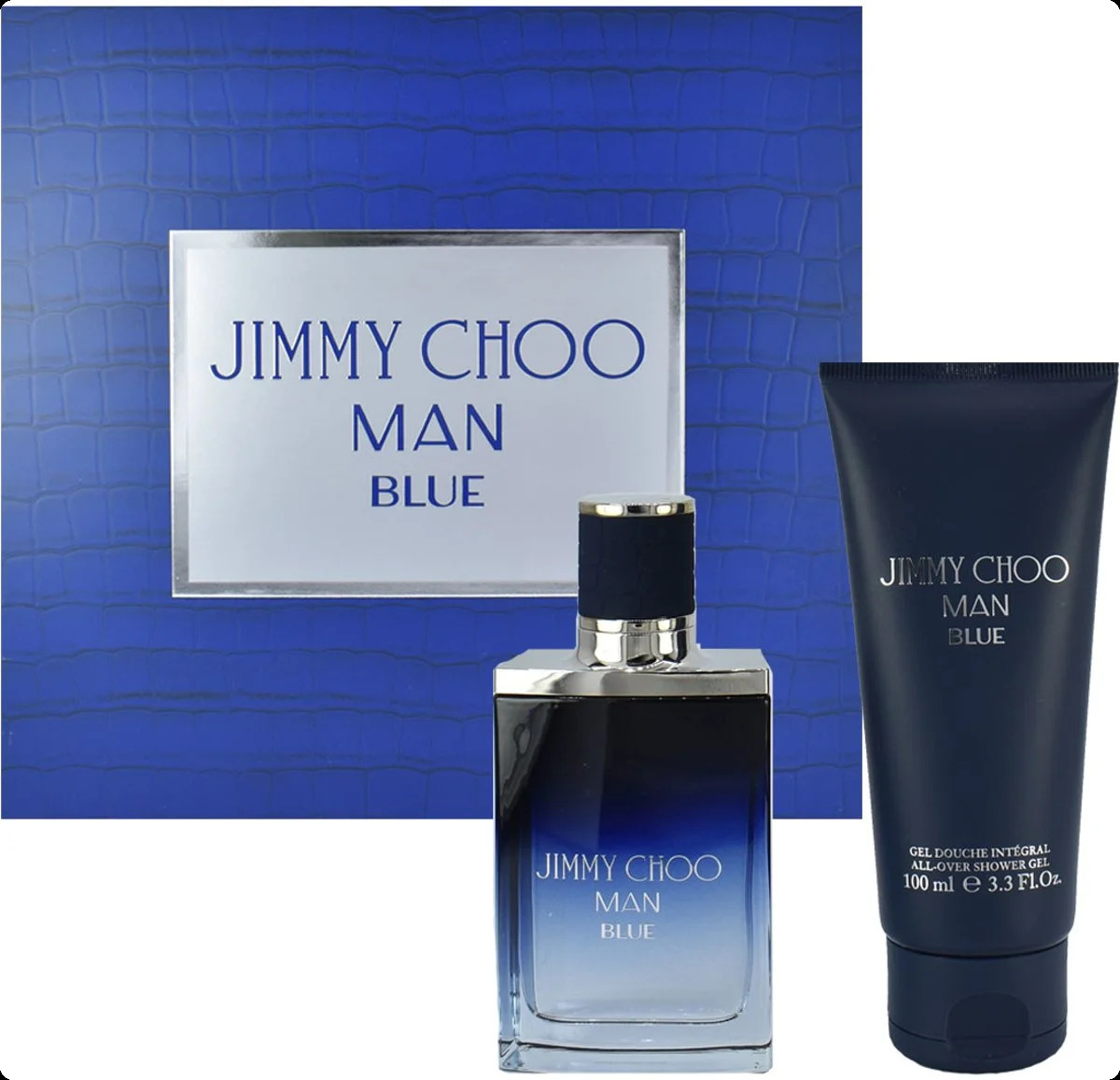 Jimmy Choo Jimmy Choo Man Blue Набор (туалетная вода 50 мл + гель для душа 100 мл) для мужчин