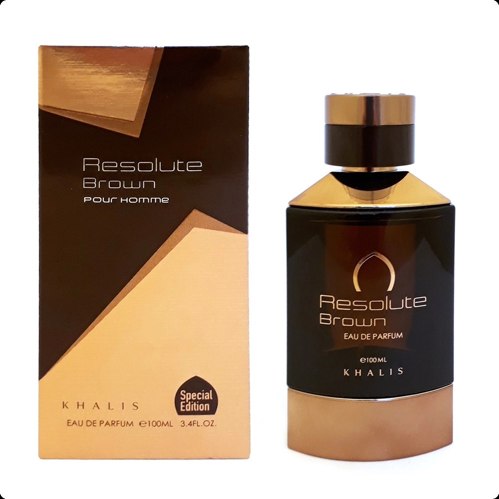 Халис парфюм Резолют браун для мужчин