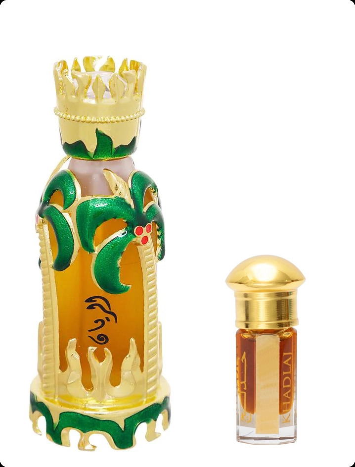 Khadlaj Perfumes Al Riyan Набор (масляные духи 17 мл + масляные духи 3 мл) для женщин