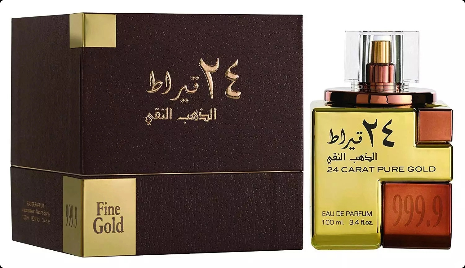 Lattafa Perfumes 24 Carat Pure Gold Парфюмерная вода 100 мл для женщин и мужчин