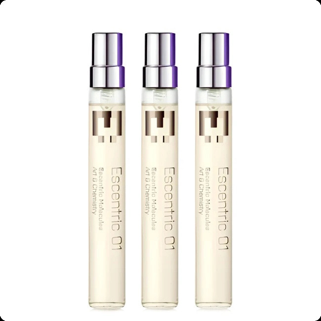 Escentric Molecules Escentric 01 Набор (туалетная вода 8.5 мл x 3 шт.) для женщин и мужчин