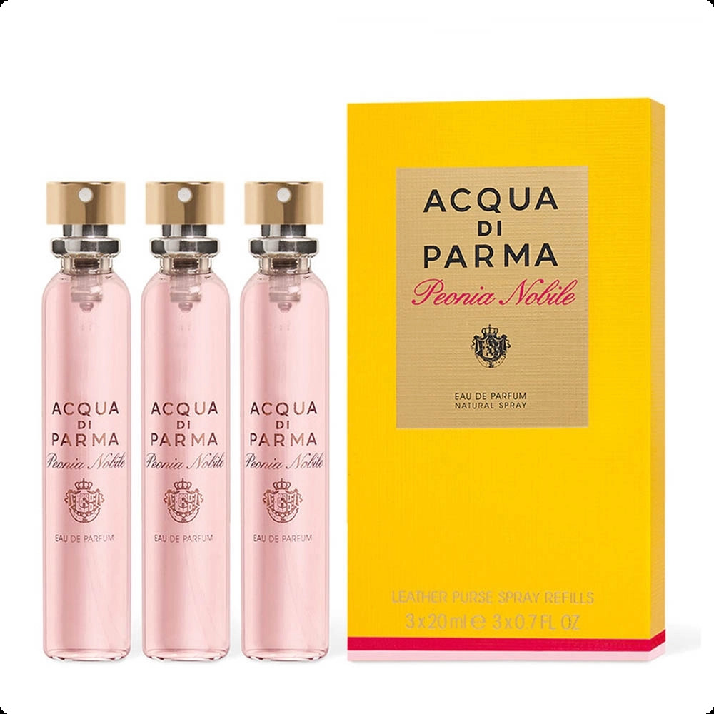 Acqua di Parma Peonia Nobile Набор (парфюмерная вода 20 мл x 3 шт.) для женщин