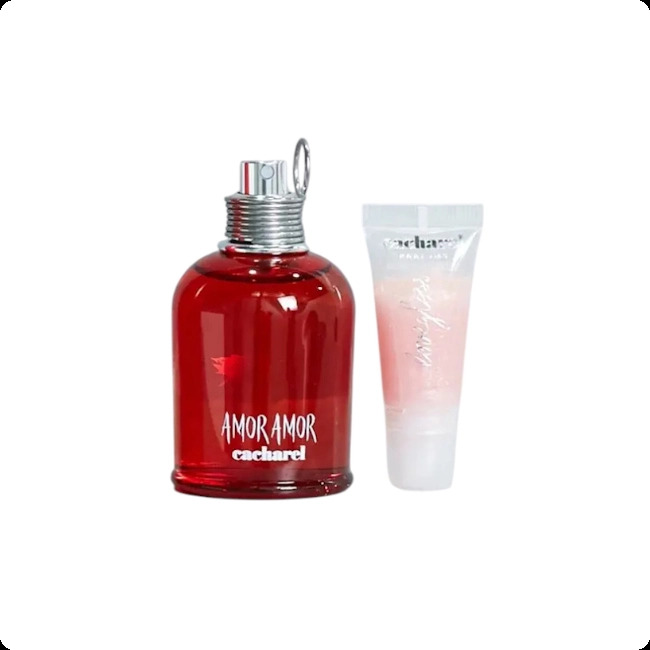 Cacharel Amor Amor Набор (туалетная вода 50 мл + блеск для губ 7 мл) для женщин