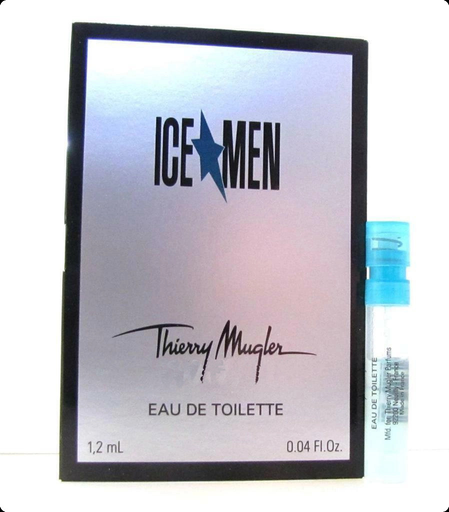 Миниатюра Thierry Mugler Ice Men Туалетная вода 1.2 мл - пробник духов