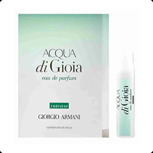 Миниатюра Giorgio Armani Acqua di Gioia Intense Парфюмерная вода 1.2 мл - пробник духов