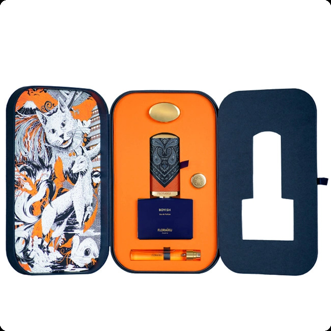 Floraiku Boyish Набор (парфюмерная вода 50 мл + парфюмерная вода 10 мл) для женщин и мужчин