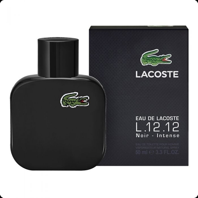 Lacoste Eau de Lacoste L 12 12 Black Noir Туалетная вода 50 мл для мужчин