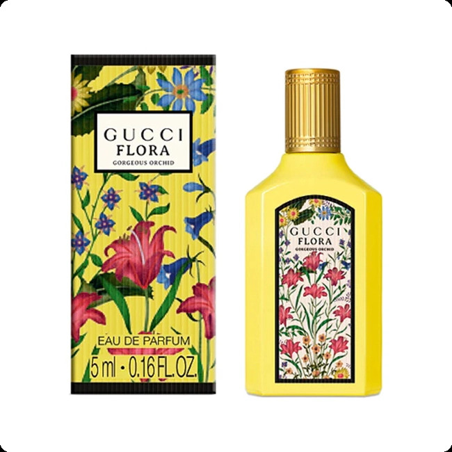 Миниатюра Gucci Flora Gorgeous Orchid Парфюмерная вода 5 мл - пробник духов