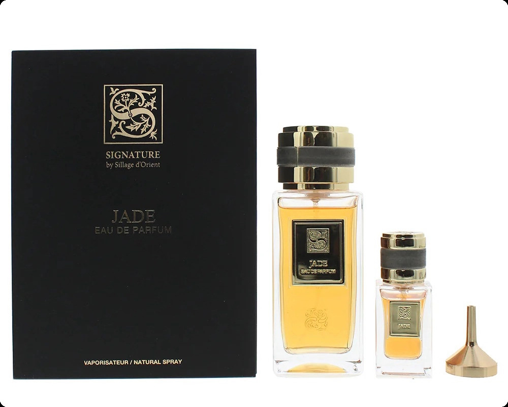 Signature Sillage D Orient Jade Набор (парфюмерная вода 100 мл + парфюмерная вода 15 мл + аксессуар) для женщин и мужчин