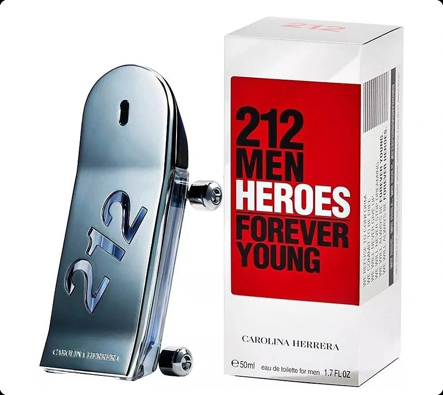 Carolina Herrera 212 Men Heroes Туалетная вода 50 мл для мужчин