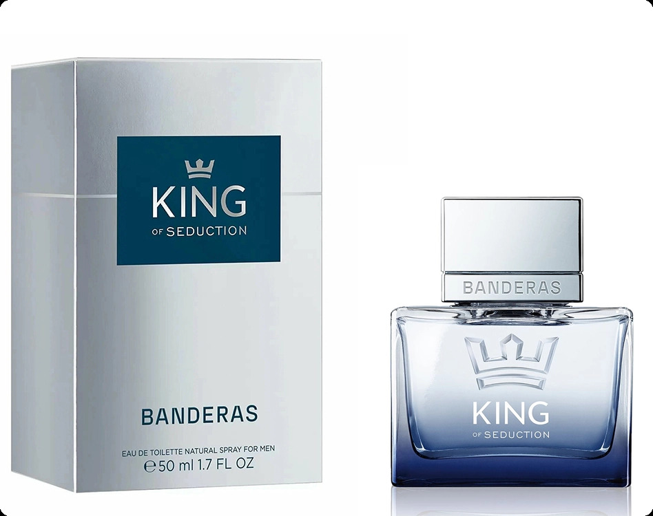 Antonio Banderas King of Seduction Туалетная вода 50 мл для мужчин