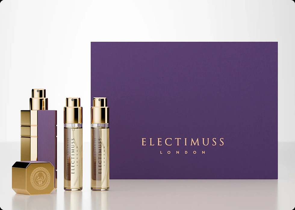 Electimuss Mercurial Cashmere Набор (духи 10 мл + духи 10 мл + духи 10 мл + аксессуар) для женщин и мужчин