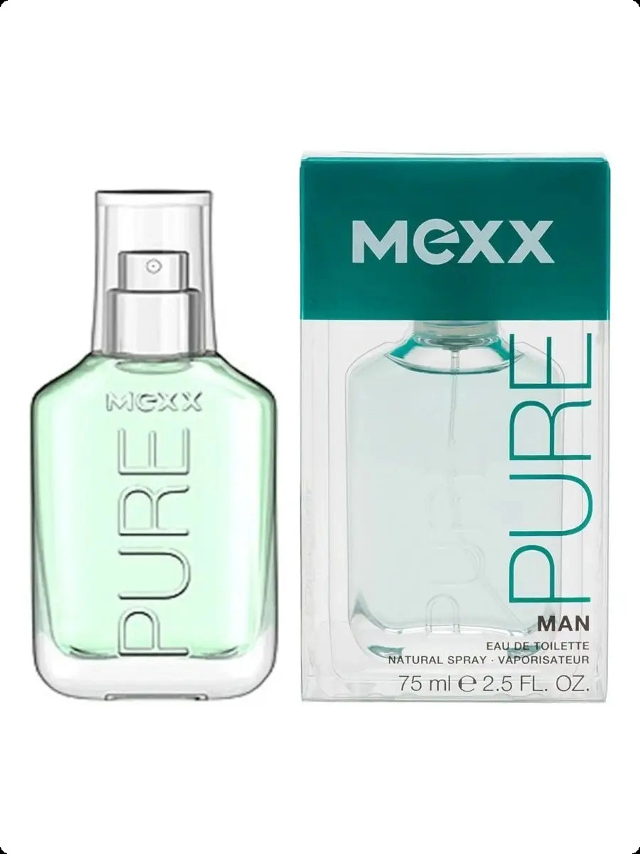 Mexx Pure Man Туалетная вода 75 мл для мужчин