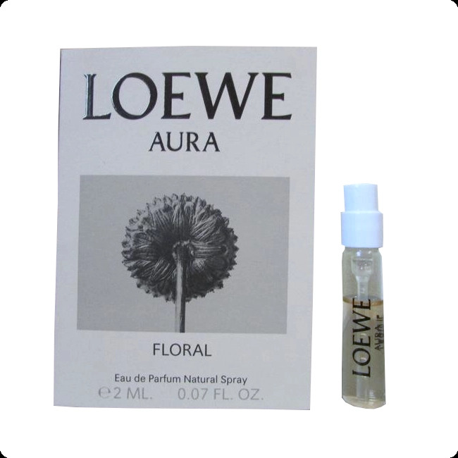 Миниатюра Loewe Aura Floral Парфюмерная вода 2 мл - пробник духов