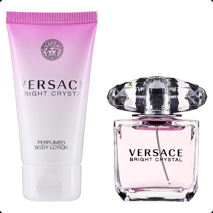 Versace Bright Crystal Набор (туалетная вода 30 мл + лосьон для тела 50 мл) для женщин