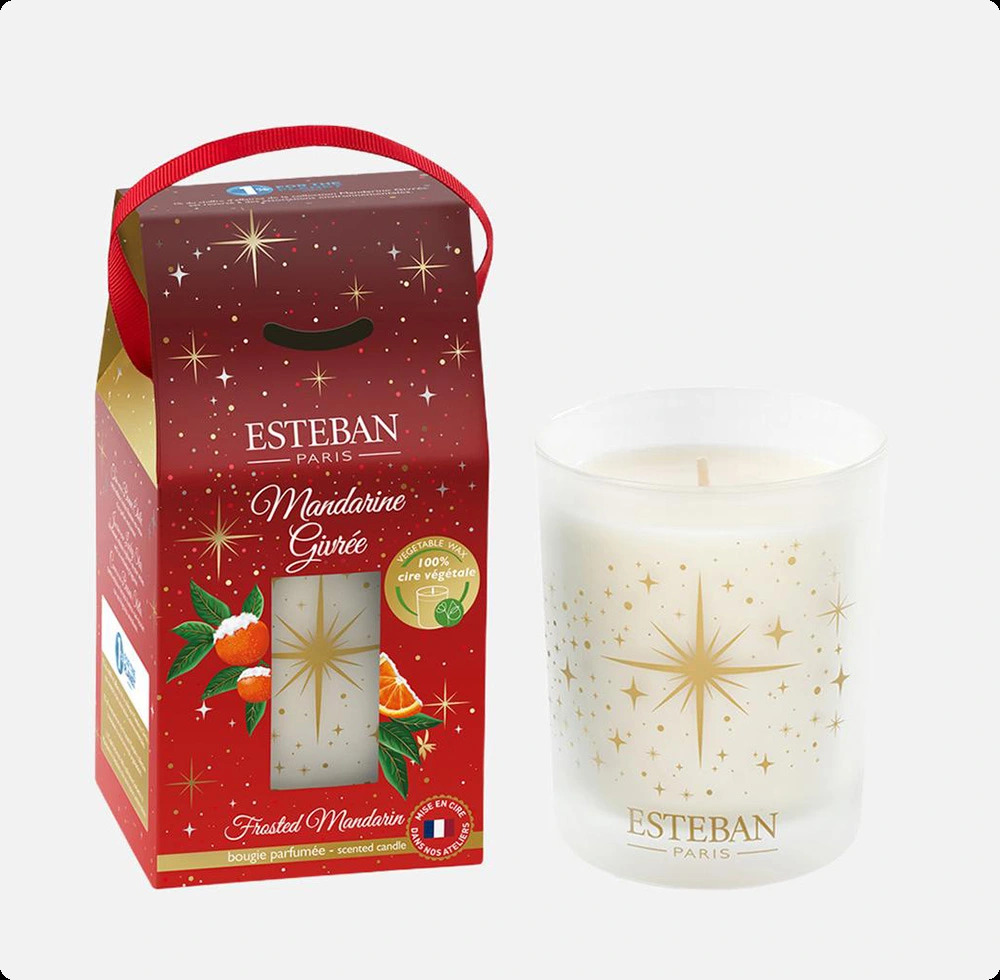 Esteban Frosted Mandarin Свеча 180 гр для женщин и мужчин