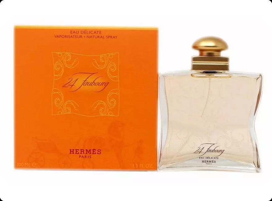 Hermes 24 Faubourg Eau Delicate Туалетная вода 100 мл для женщин