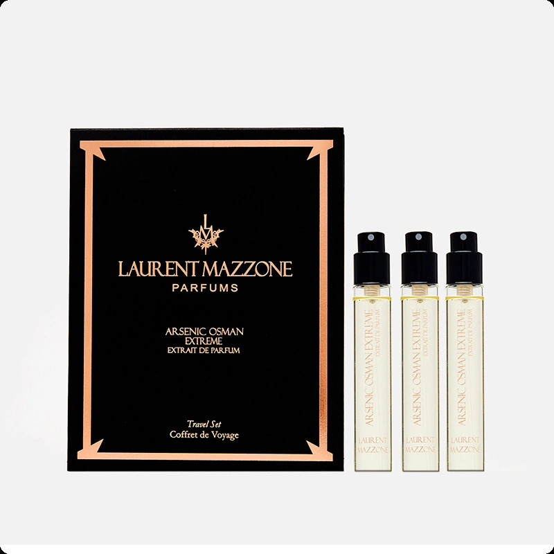 Laurent Mazzone (LM Parfums) Arsenic Osman Extreme Набор (духи 15 мл x 3 шт.) для женщин и мужчин