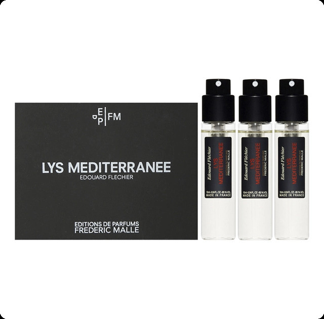 Frederic Malle Lys Mediterranee Набор (парфюмерная вода 10 мл x 3 шт.) для женщин и мужчин