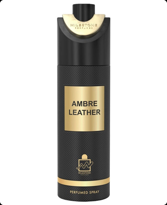 Milestone Ambre Leather Дезодорант-спрей 200 мл для женщин и мужчин