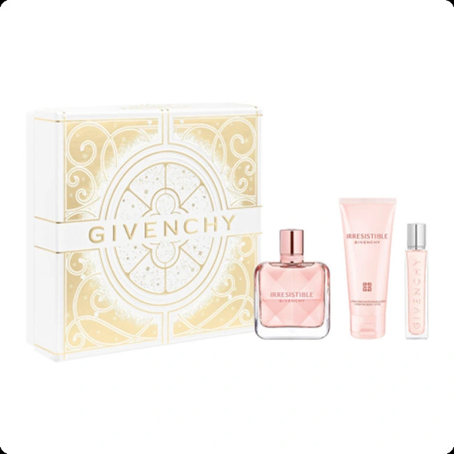 Givenchy Irresistible Набор (парфюмерная вода 50 мл + парфюмерная вода 12.5 мл + лосьон для тела 75 мл) для женщин