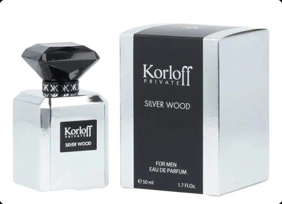 Korloff Paris Silver Wood Парфюмерная вода 50 мл для мужчин