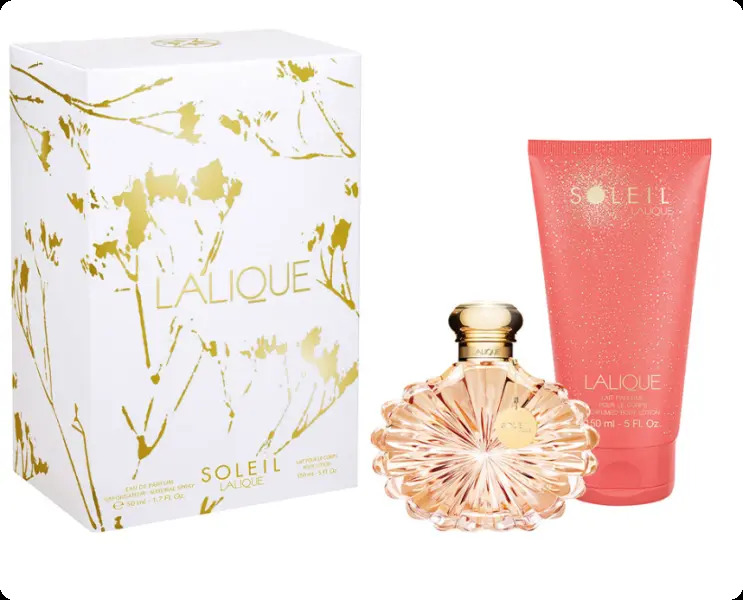 Lalique Soleil Набор (парфюмерная вода 50 мл + молочко для тела 150 мл) для женщин