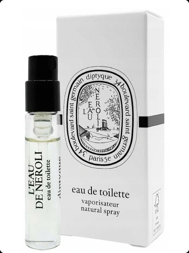 Миниатюра Diptyque L Eau de Neroli Туалетная вода 2 мл - пробник духов