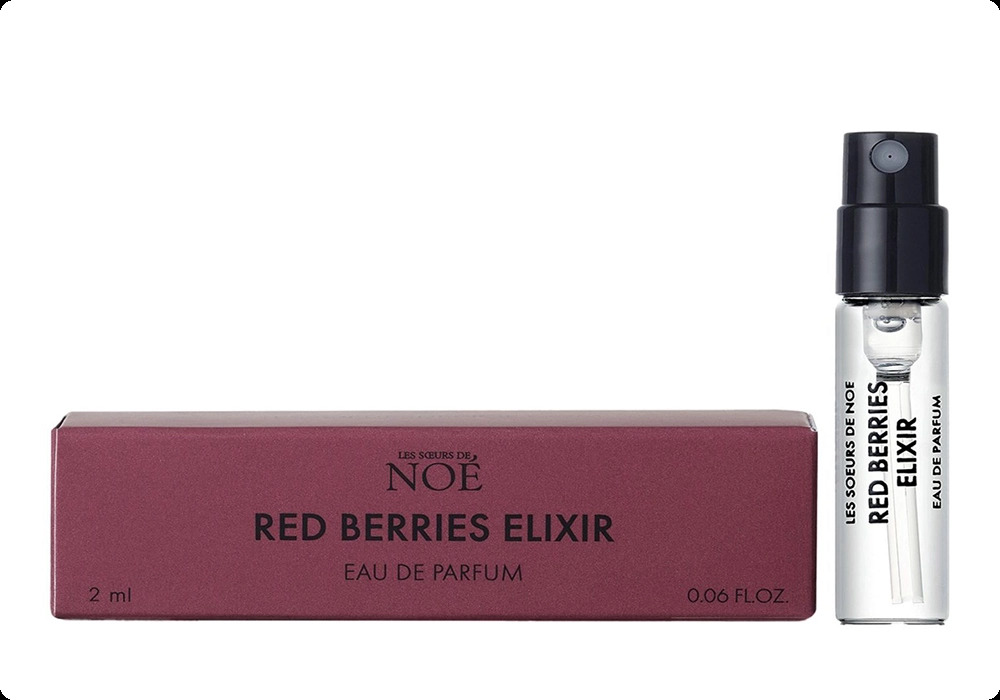 Миниатюра Les Soeurs de Noe Red Berries Elixir Парфюмерная вода 2 мл - пробник духов