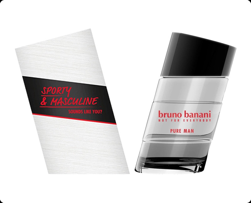 Bruno Banani Pure Man Туалетная вода 50 мл для мужчин
